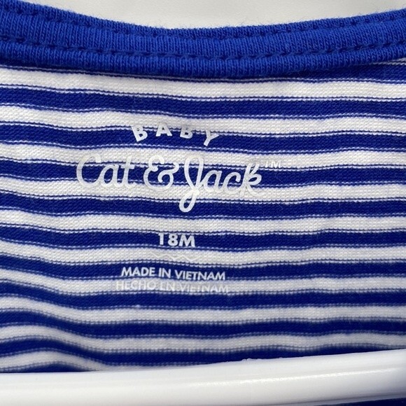 baby Cat & Jack Sweet Like Daddy 18 month Romper One Piece Outfit Shorts - Picture 3 of 7